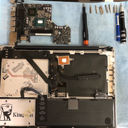 Reparación de placa base